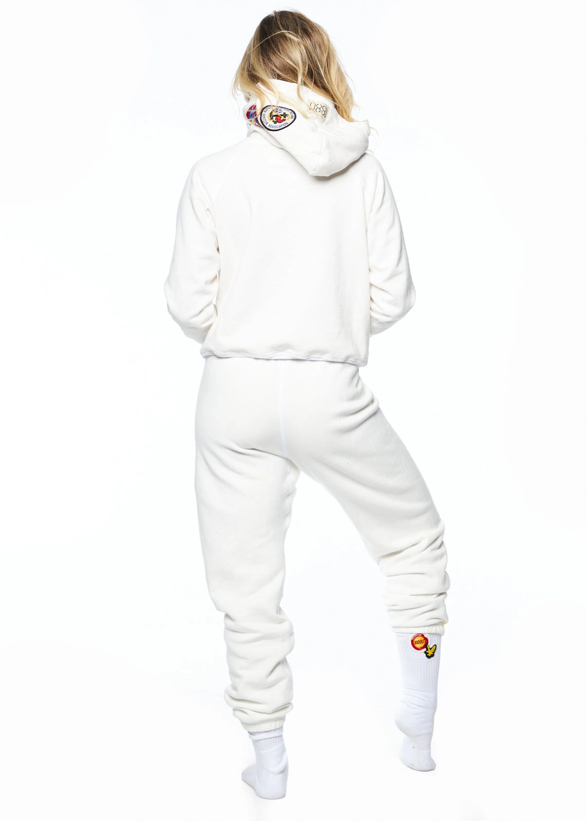 Right, guv'nor! The Patched-Up Hoodie: Your Cosy Mate, All Buttoned Up and Ready to Roll.